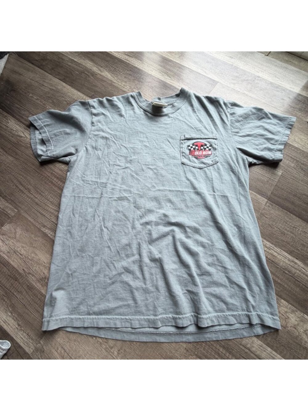 Old Row Racing Graphic Pocket T-Shirt Bad Day To Be A Beer Large